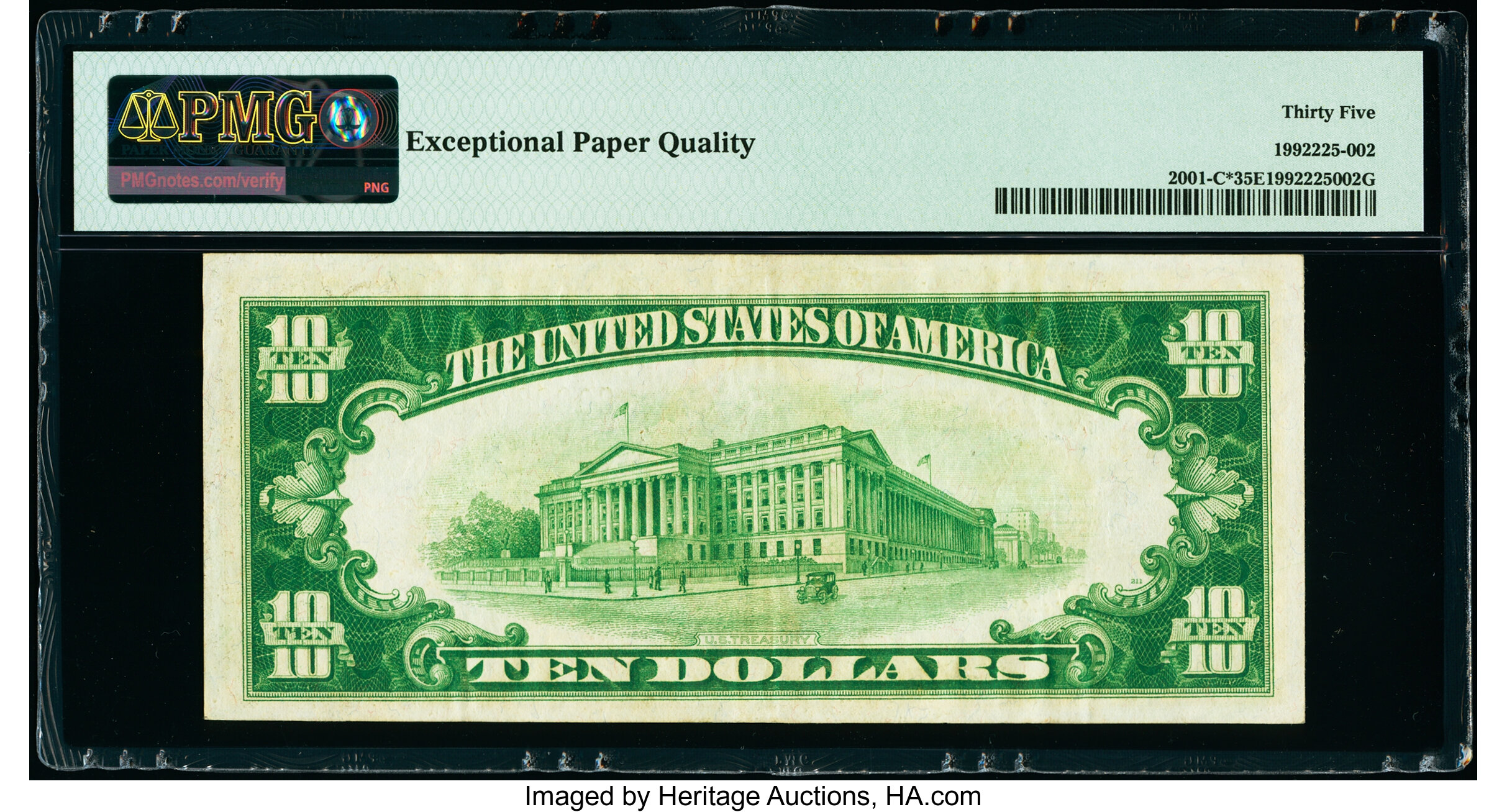image for: Fr. 2001-C* $10 1928A Federal Reserve Star Note. PMG Choice Very Fine 35 EPQ....