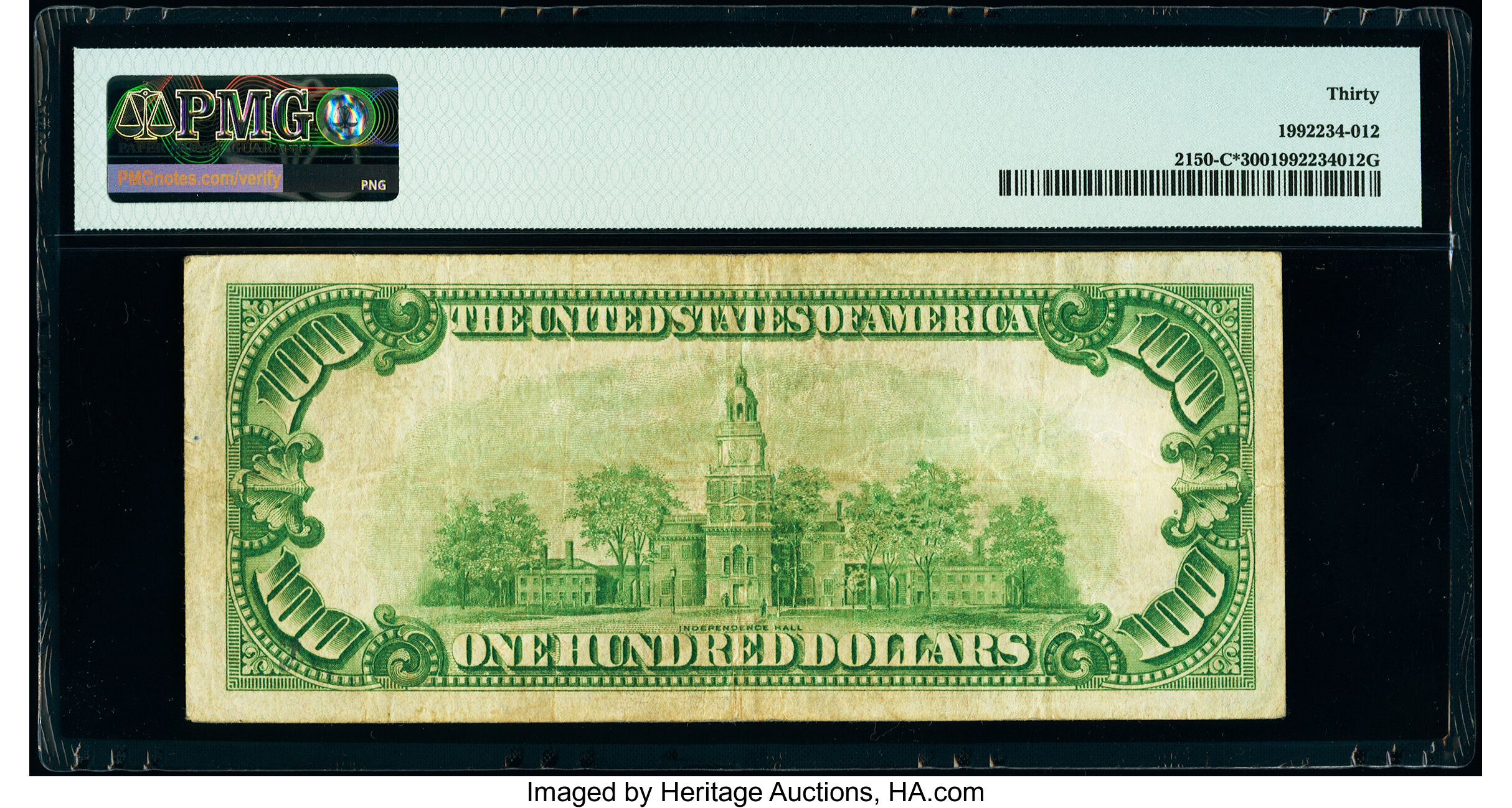 image for: Fr. 2150-C* $100 1928 Federal Reserve Star Note. PMG Very Fine 30....