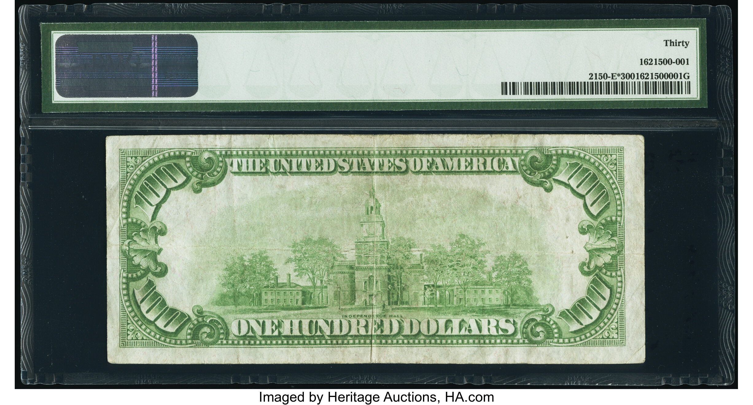 image for: Fr. 2150-E* $100 1928 Federal Reserve Note. PMG Very Fine 30....