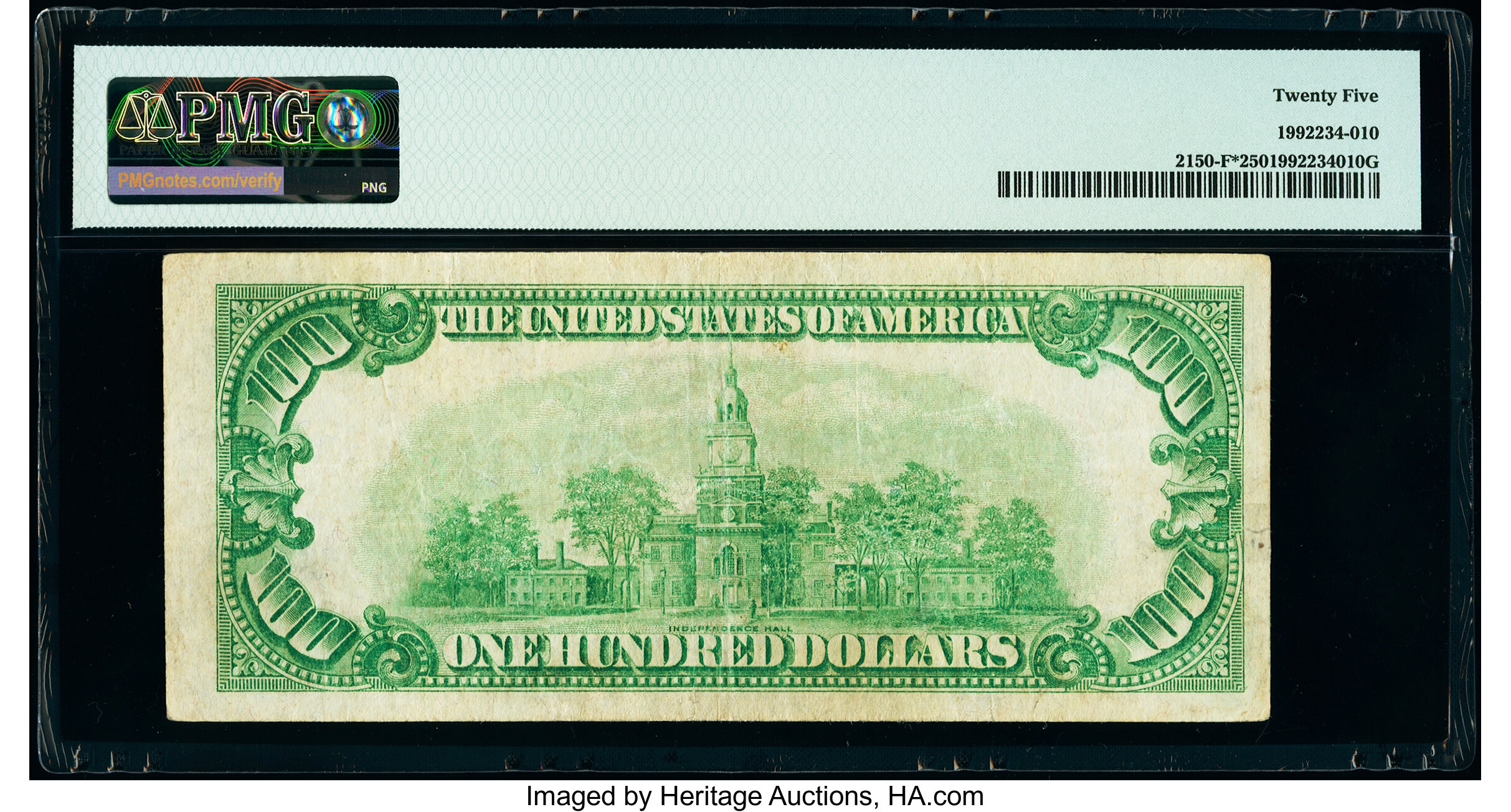 image for: Fr. 2150-F* $100 1928 Federal Reserve Star Note. PMG Very Fine 25....