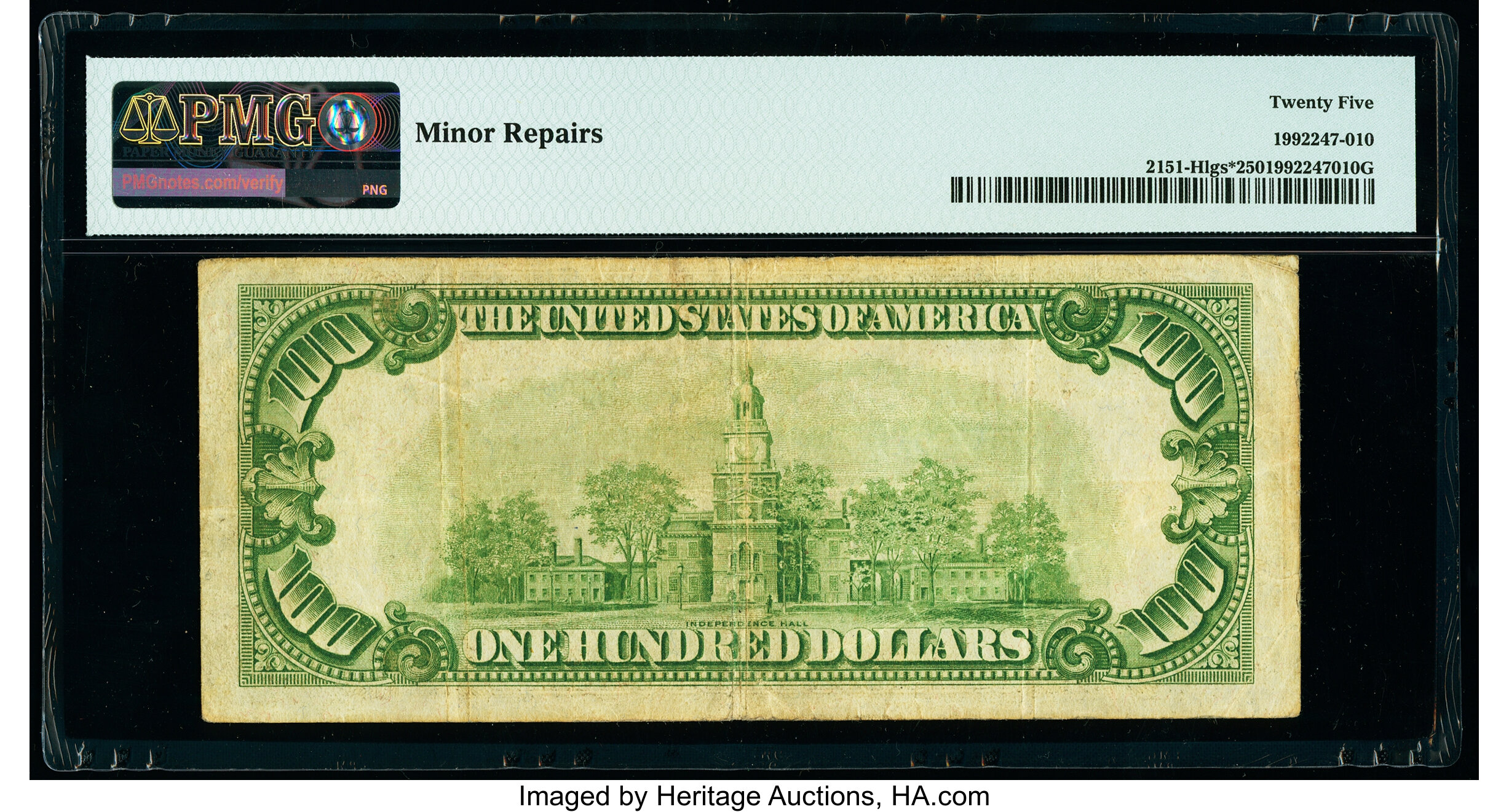 image for: Fr. 2151-H* $100 1928A Light Green Seal Federal Reserve Star Note. PMG Very Fine 25....