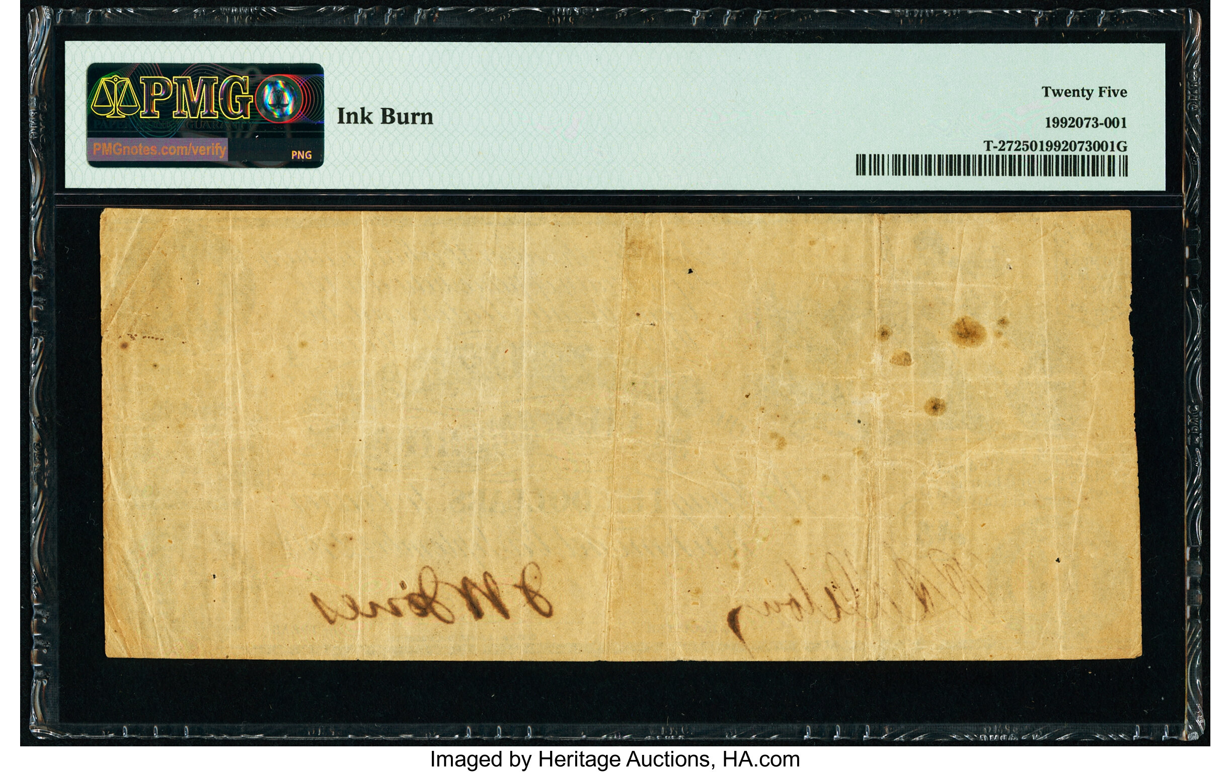 image for: T27 $10 1861 PF-2 Cr. 224 PMG Very Fine 25....