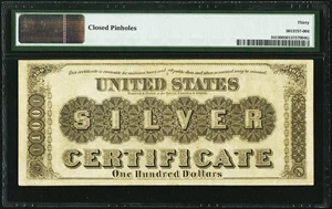 image for: Fr. 341 $100 1880 Silver Certificate PMG Very Fine 30....
