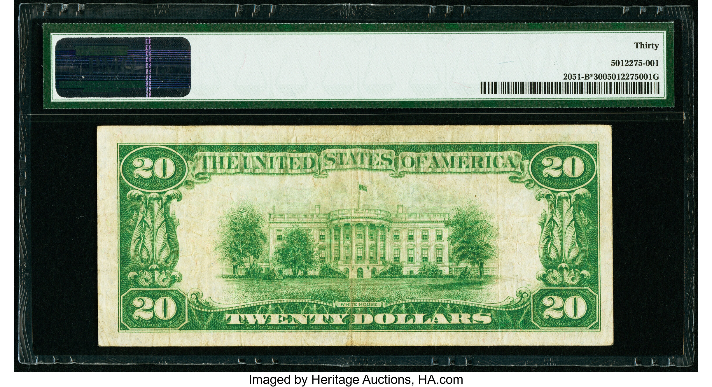 image for: Fr. 2051-B* $20 1928A Federal Reserve Star Note. PMG Very Fine 30....