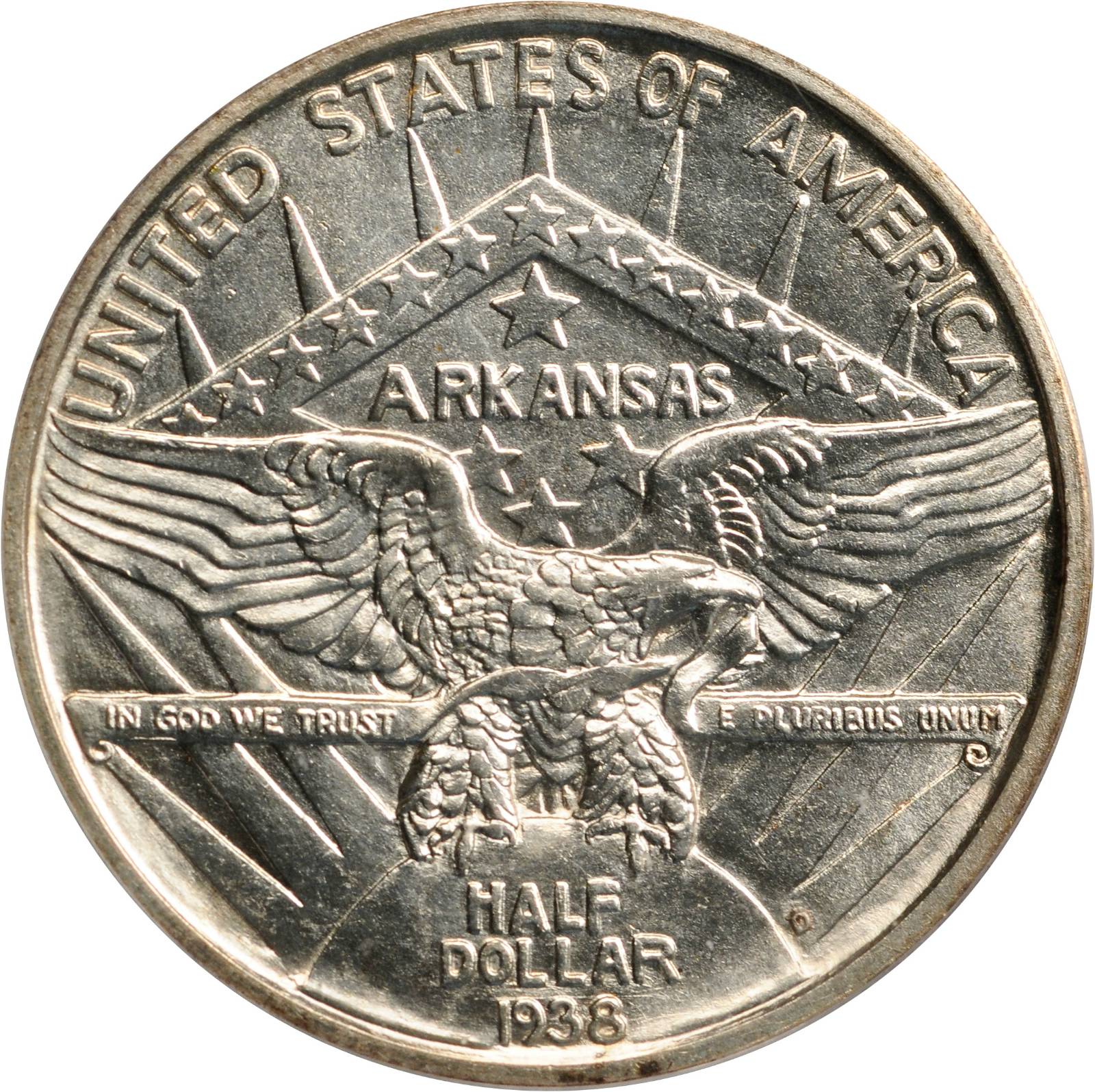1938-D 50c Arkansas XF40 thumbnail 13