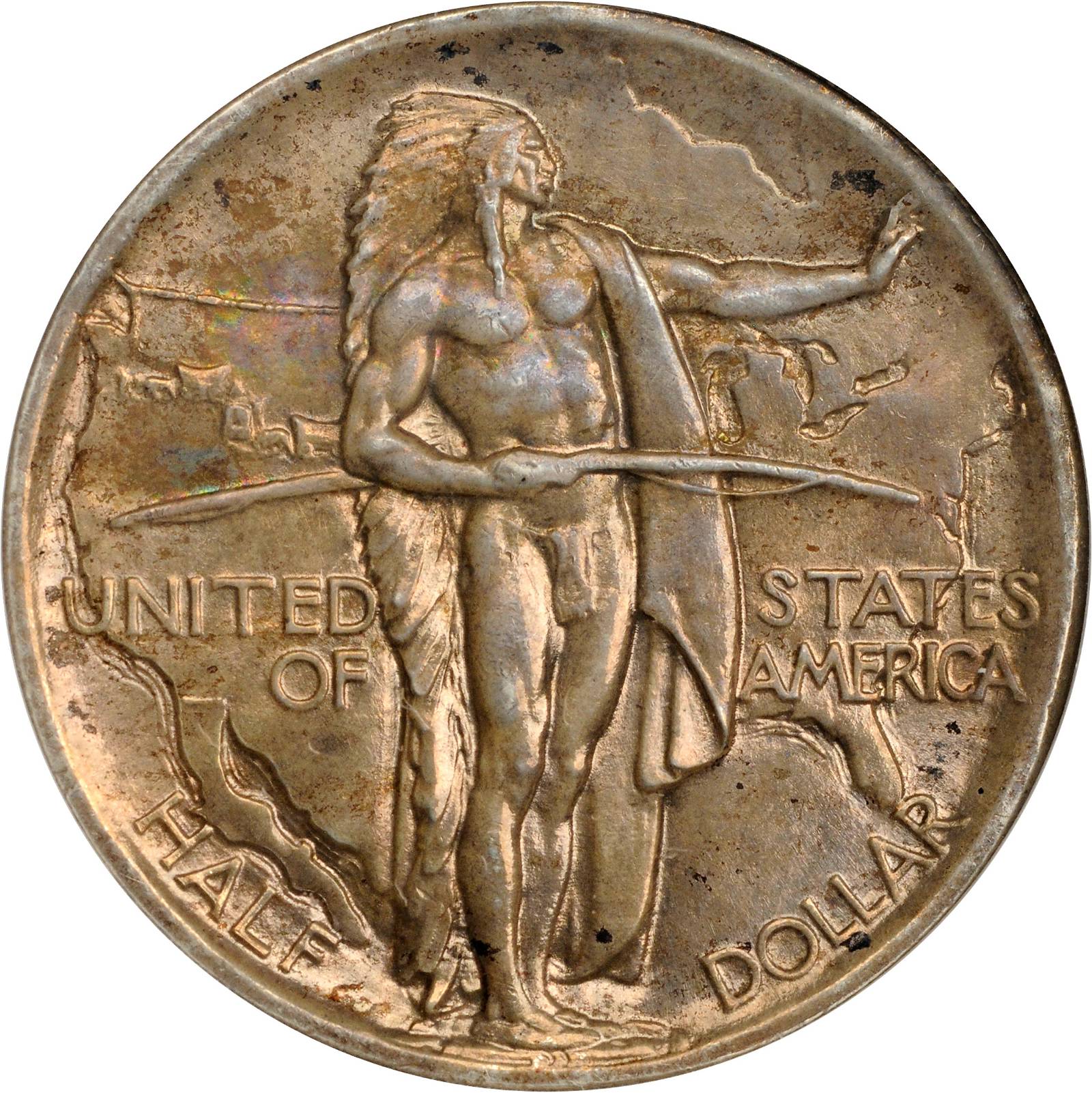 1936 Oregon Trail Memorial. MS-62 (ANACS).