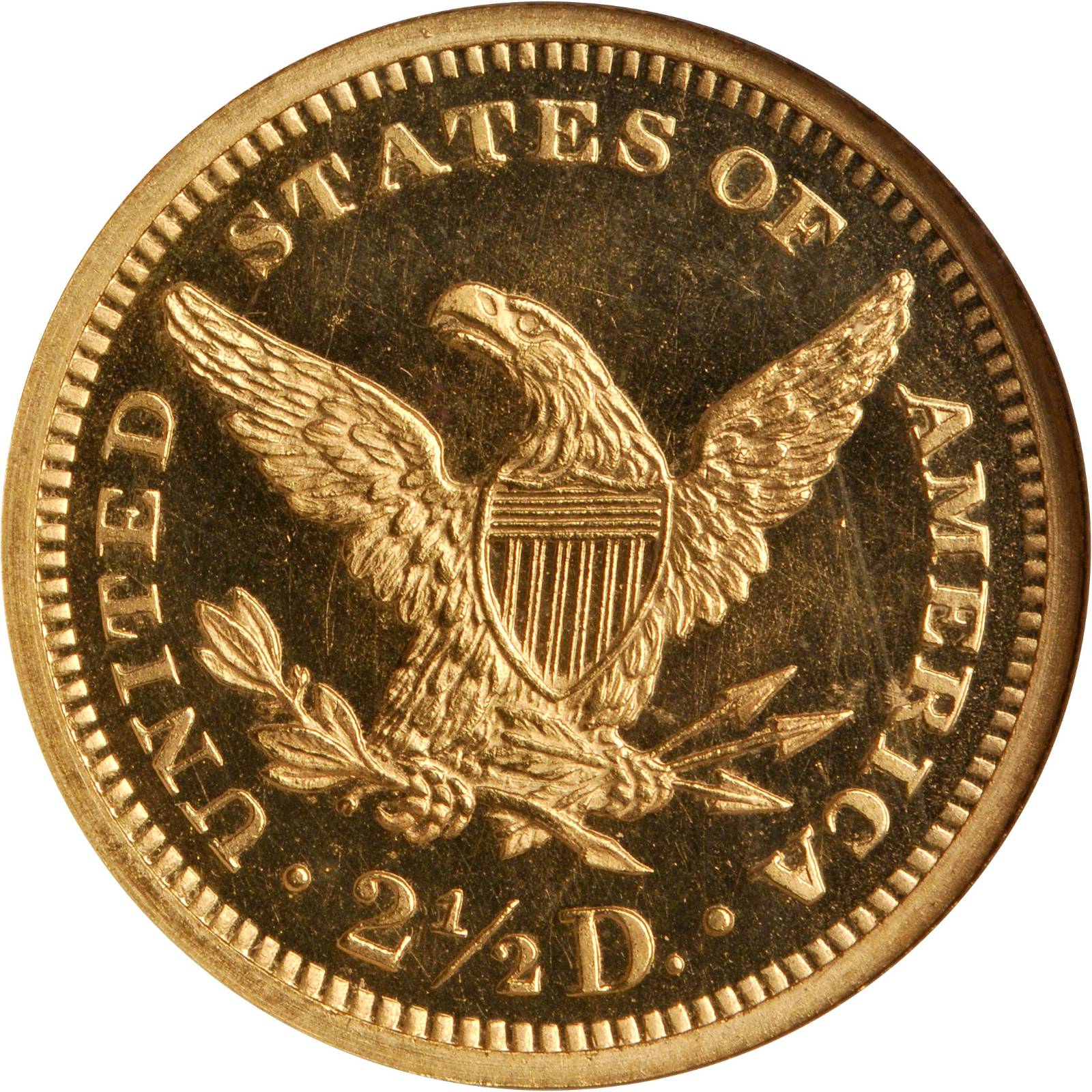 image for: 1875 Liberty Quarter Eagle. Proof-66  * Cameo (NGC). CAC.