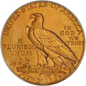 image for: 1913 Indian Half Eagle. Proof-66 (PCGS). CAC. OGH.