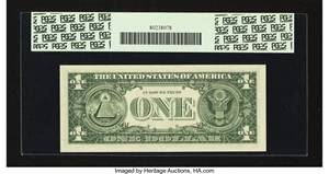 image for: Courtesy Autographed Fr. 1903-G $1 1969 Federal Reserve Note. PCGS Gem New 66PPQ....