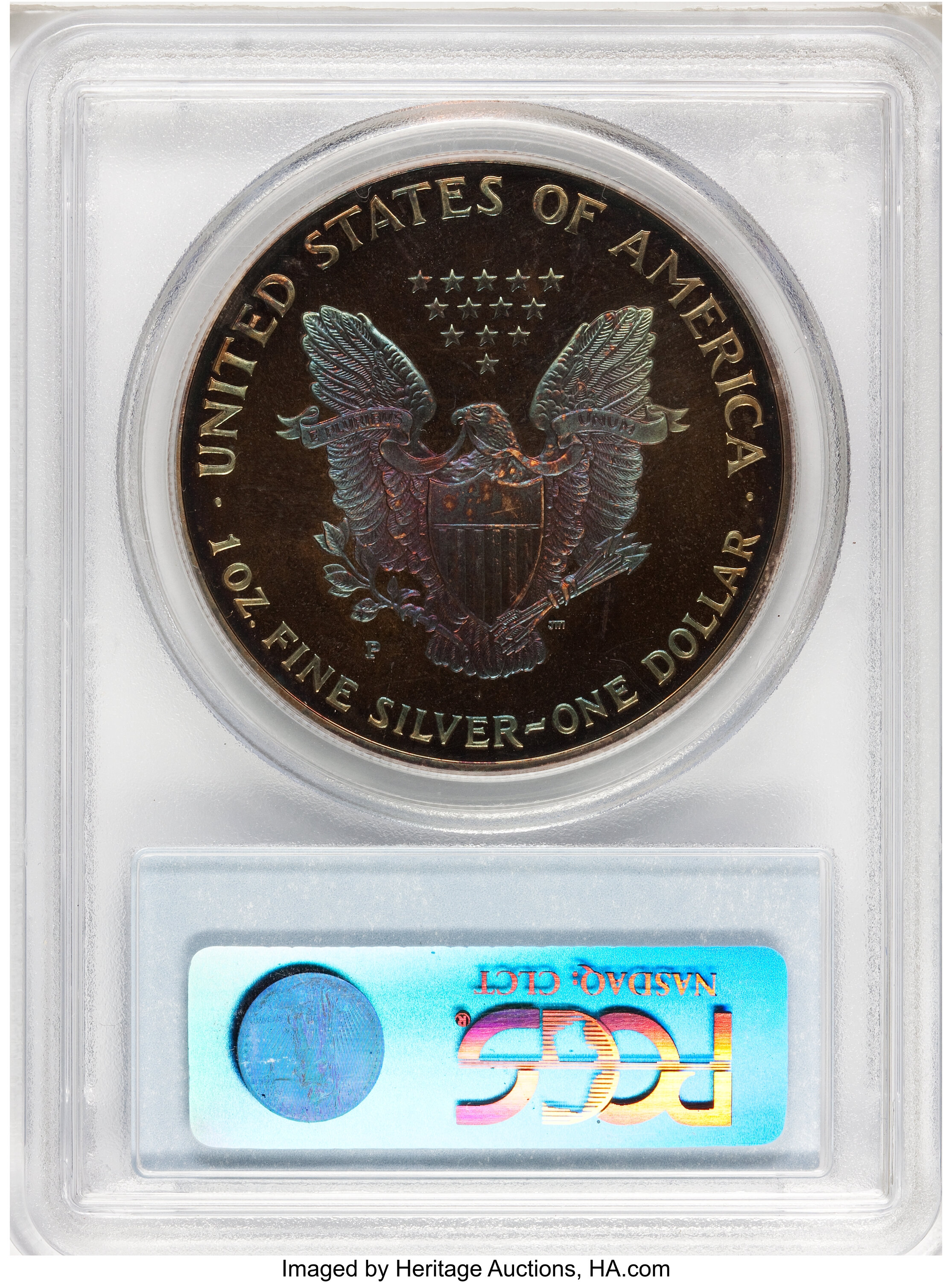 2000-P $1  Silver Eagle PR DCAM PR66 DCAM thumbnail 6