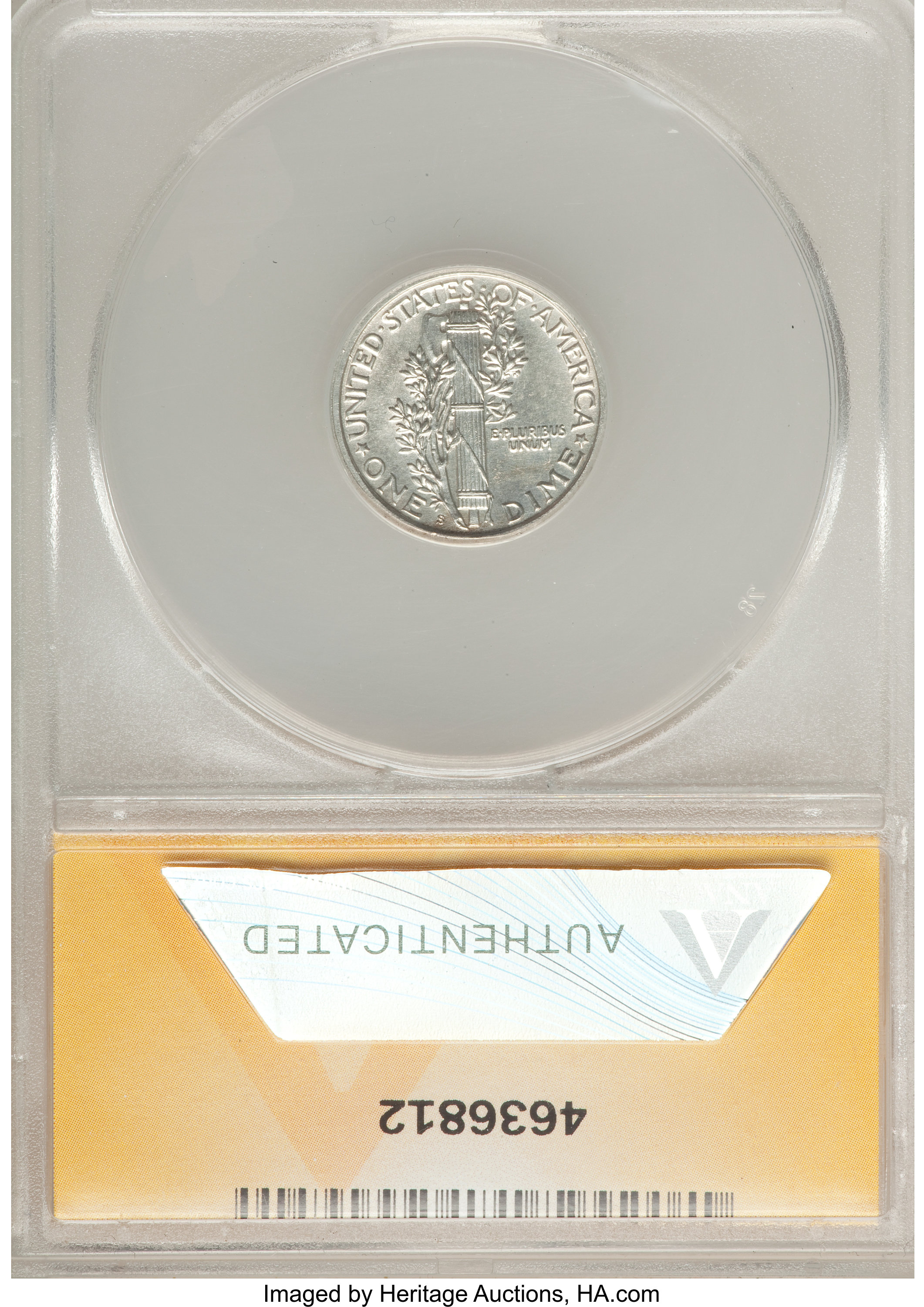 1926-S 10c MS60 thumbnail 2