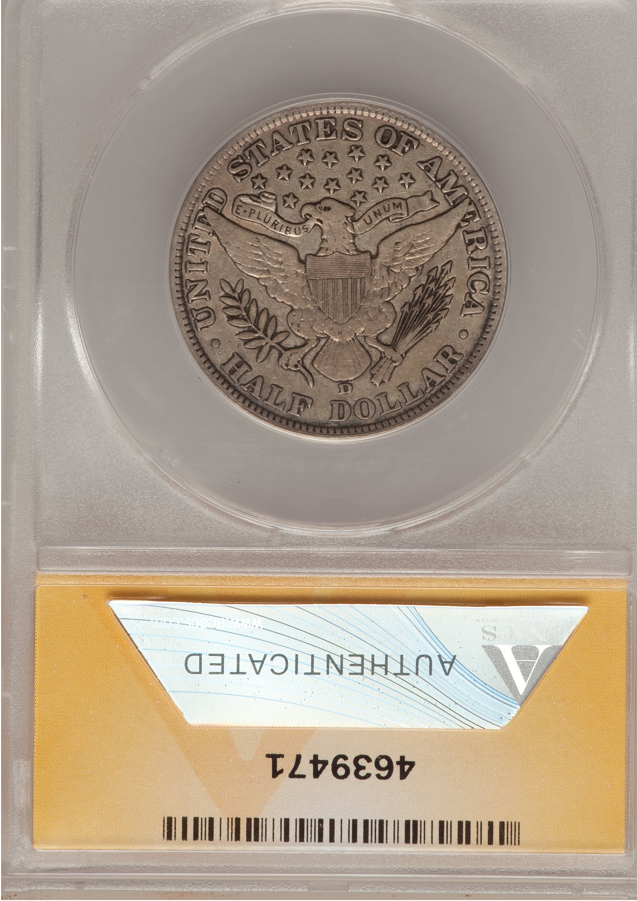 1908-D 50c AG3 thumbnail 16