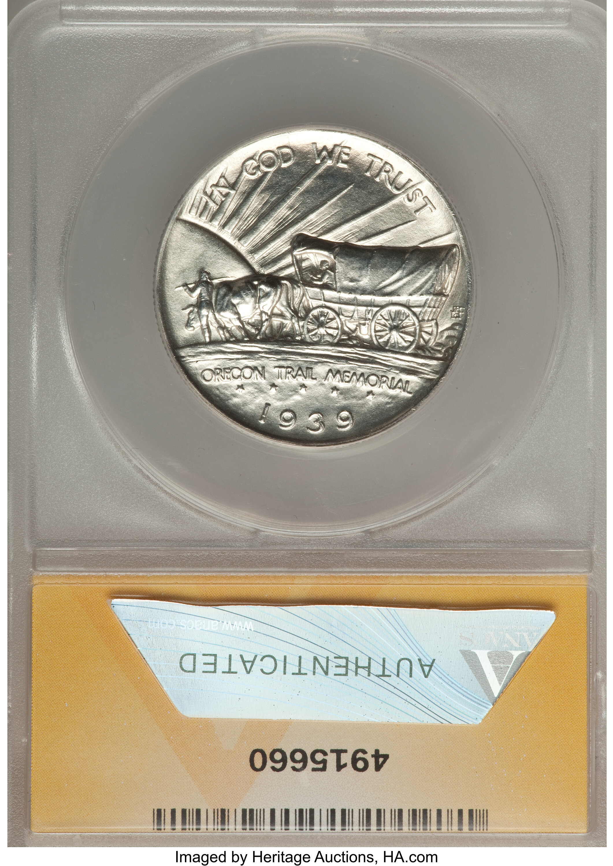 1939 50c Oregon Trail XF40 thumbnail 8