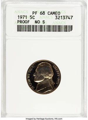 image for: 1971 5C No S PR68 ANACS....