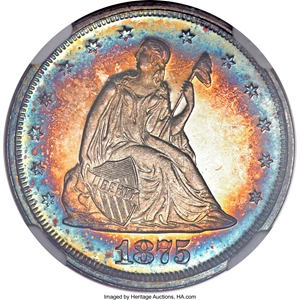 image for: 1875 20C PR67 ★ Cameo NGC....