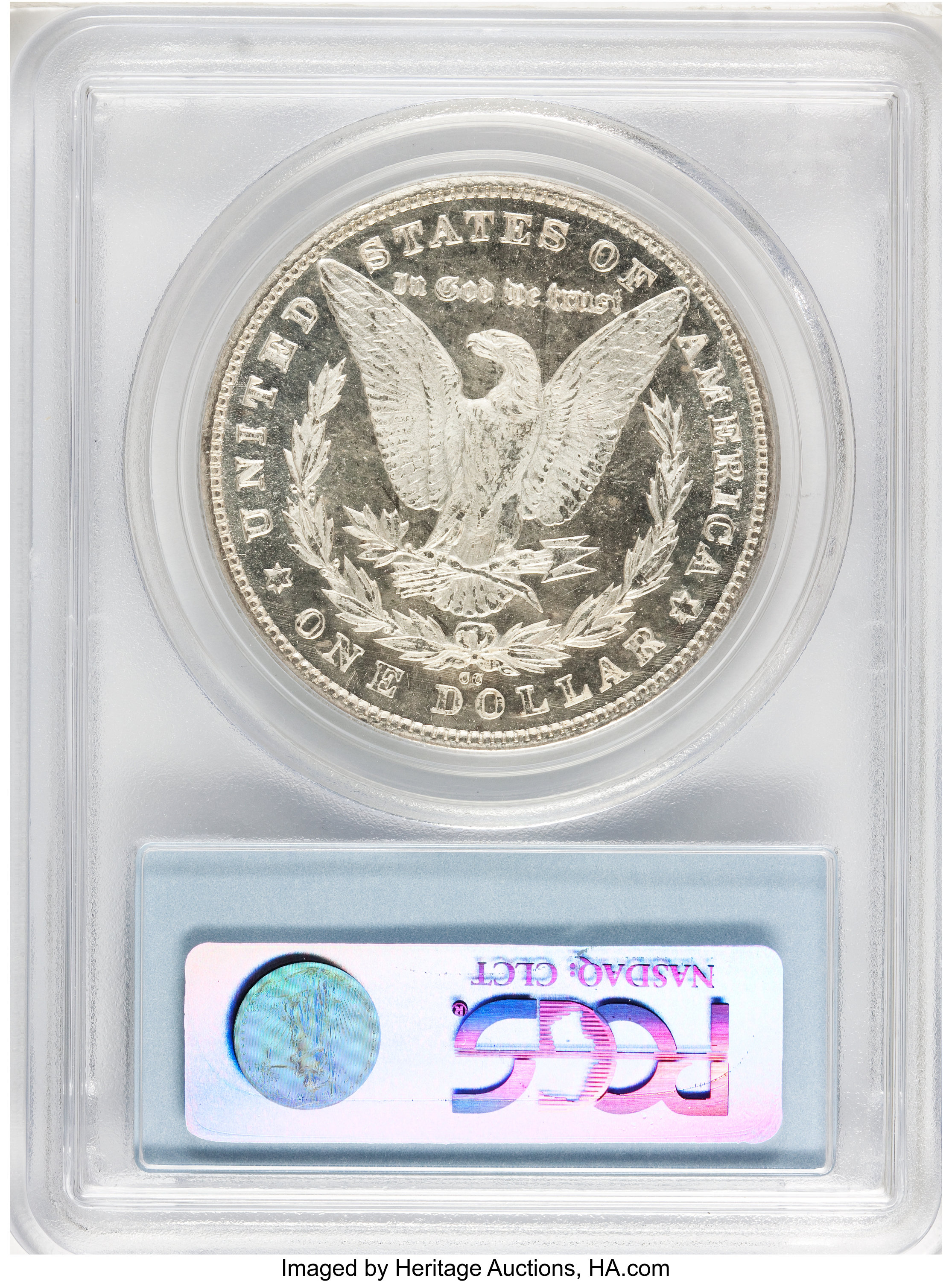 1880-CC $1  8/High 7 MS DMPL MS66 DMPL thumbnail 4