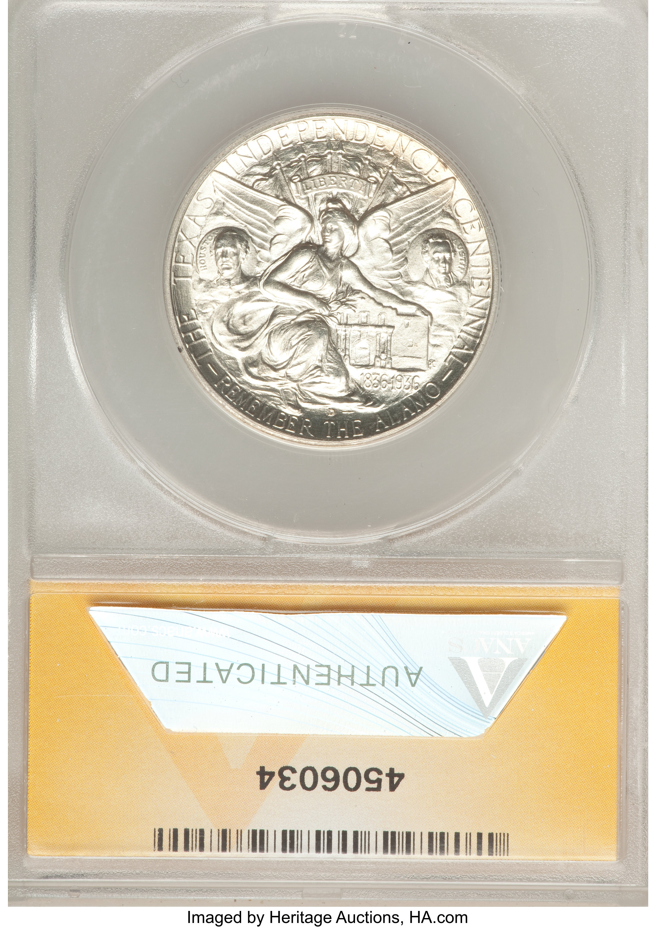 1935-D 50c Texas AU58 thumbnail 2