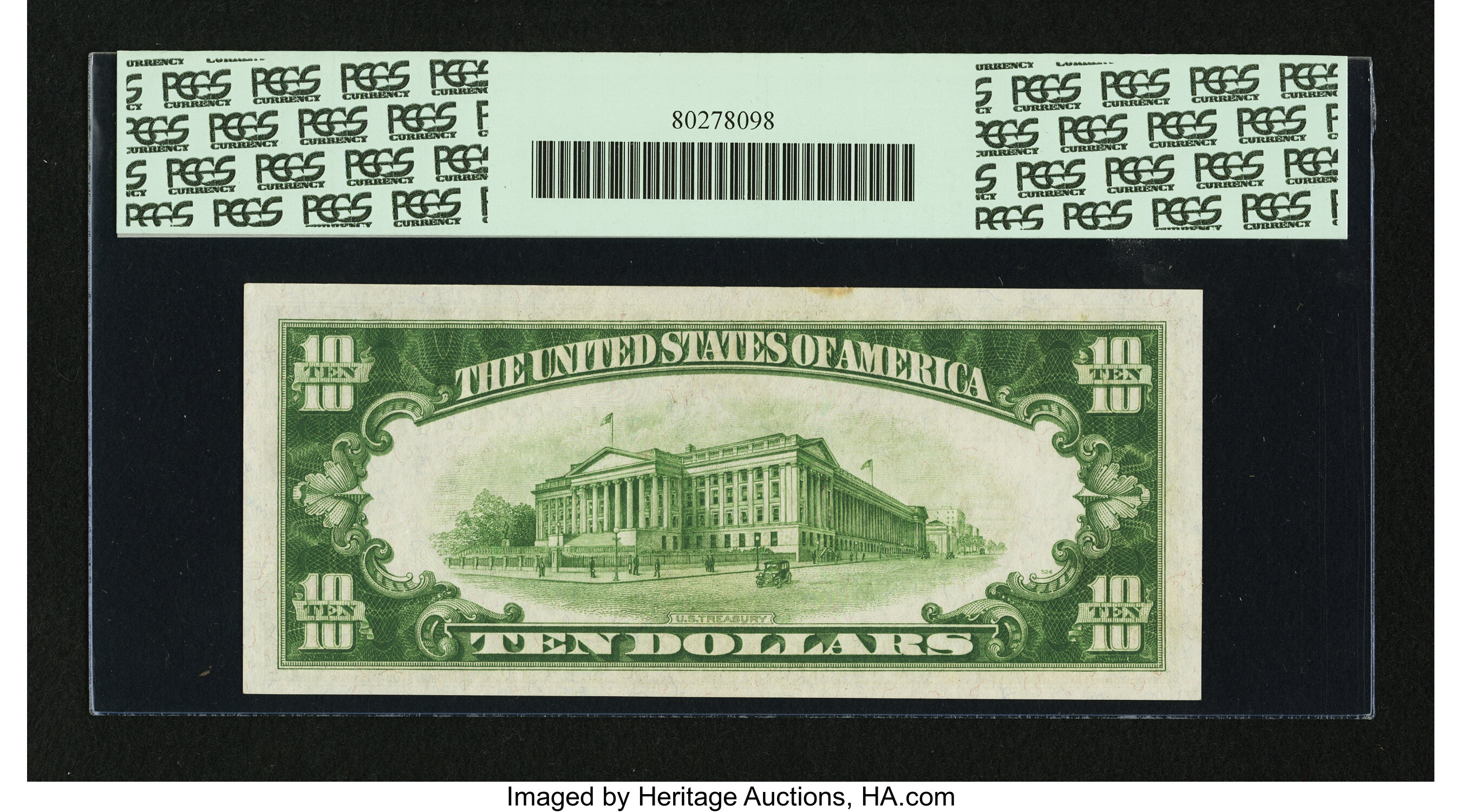 image for: Fr. 2004-A $10 1934 Federal Reserve Note. PCGS Very Choice New 64....