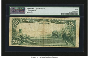 image for: Omaha, NE - $50 1902 Date Back Fr. 668 The Omaha NB Ch. # (W)1633...