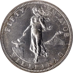 image for: PHILIPPINES. 50 Centavos, 1906. Philadelphia Mint. NGC PROOF-63.