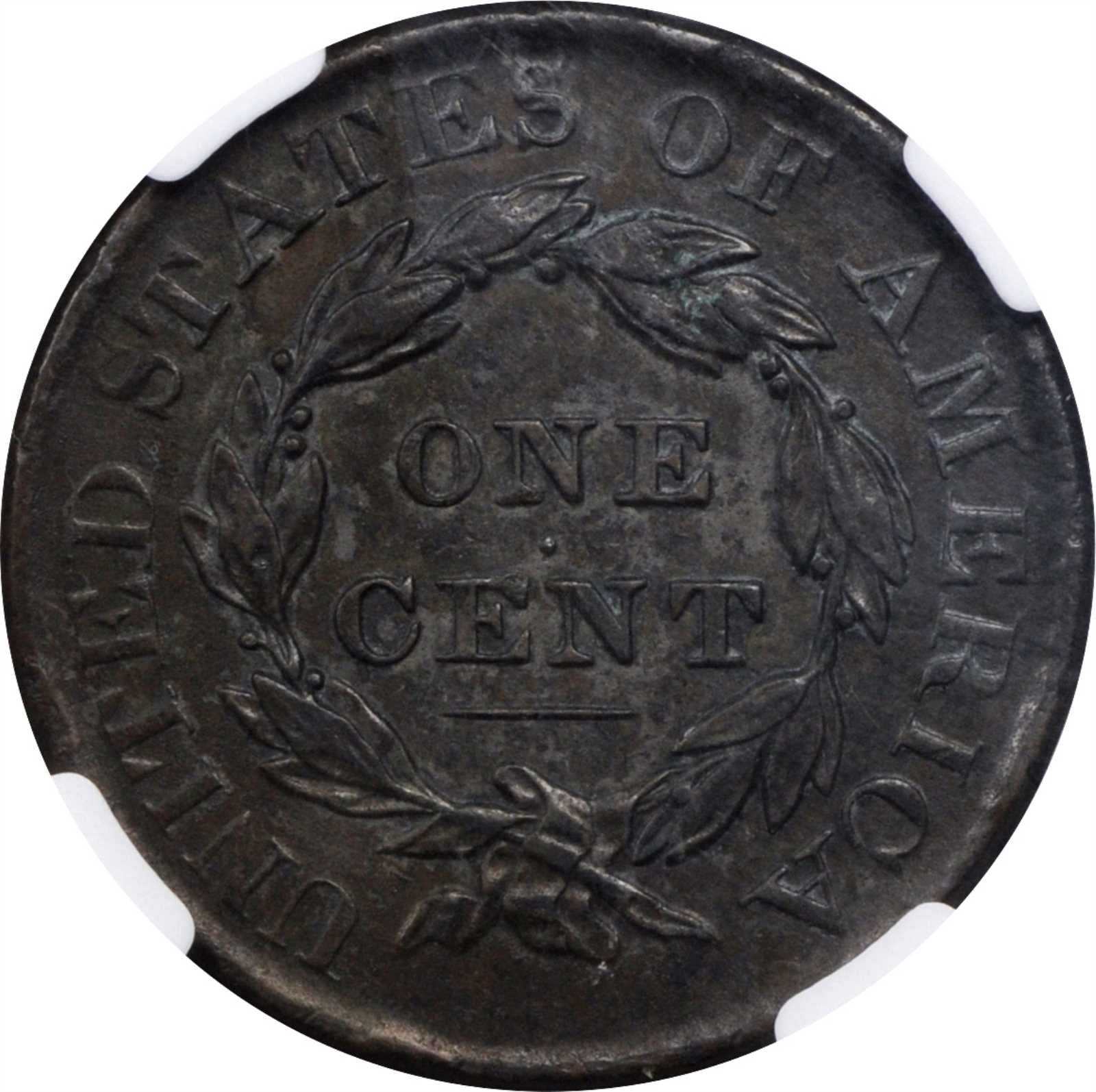 image for: 1826 Matron Head Cent. N-4. AU Details--Environmental Damage (NGC).