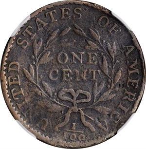 image for: 1794 Liberty Cap Cent. S-59. Rarity-3. Head of 1794. Fine Details--Edge Damage (NGC).