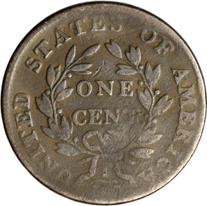 image for: 1800 Draped Bust Cent. S-203. Rarity-3. VG-10, Porous.