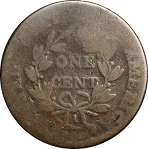 image for: 1802 Draped Bust Cent. S-239. Rarity-3. AG-3.