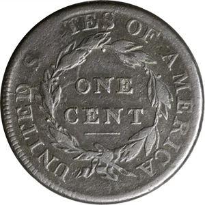 image for: 1808 Classic Head Cent. S-277. Rarity-2. Fine-12, Porous.