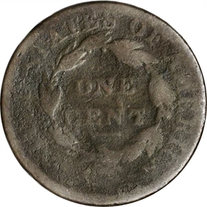 image for: 1808 Classic Head Cent. S-279. Rarity-1. AG-3, Porous.