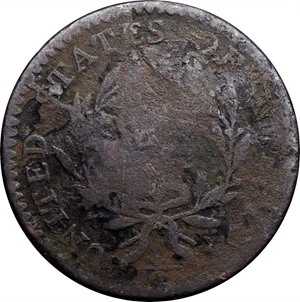 image for: 1794 Liberty Cap Cent. S-26. Rarity-2. Head of 1794. Good-4, Corrosion.