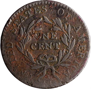 image for: 1794 Liberty Cap Cent. S-25. Rarity-3. Head of 1794. VG-8, Corrosion, Scratches.