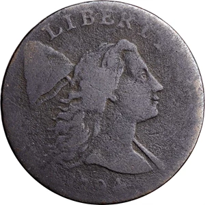 image for: 1794 Liberty Cap Cent. S-21. Rarity-3. Head of 1794. Good-4, Porous.