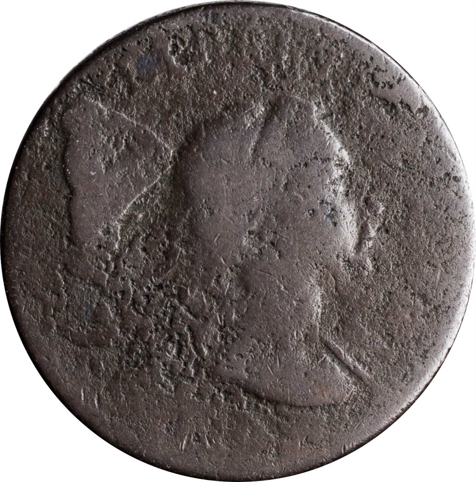 image for: 1794 Liberty Cap Cent. S-19A. Rarity-5+. Head of 1793. Good-4, Porous.