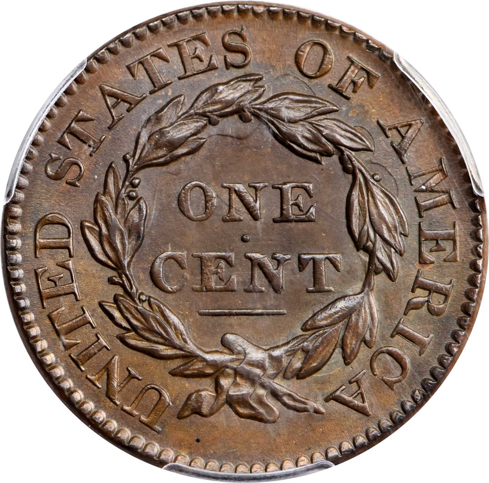 image for: 1826 Matron Head Cent. N-7. Rarity-1. Unc Details--Cleaned (PCGS).