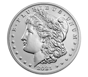 image for: Morgan 2021 Uncirculated Silver Dollar