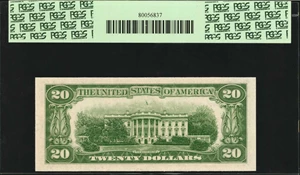 image for: Fr. 2059-C. 1950 $20 Federal Reserve Note. Philadelphia. PCGS Currency Superb Gem New 67 PPQ.