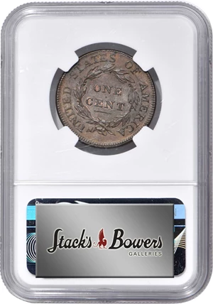 image for: 1810 Classic Head Cent. S-285. Rarity-2. MS-63 BN (NGC).