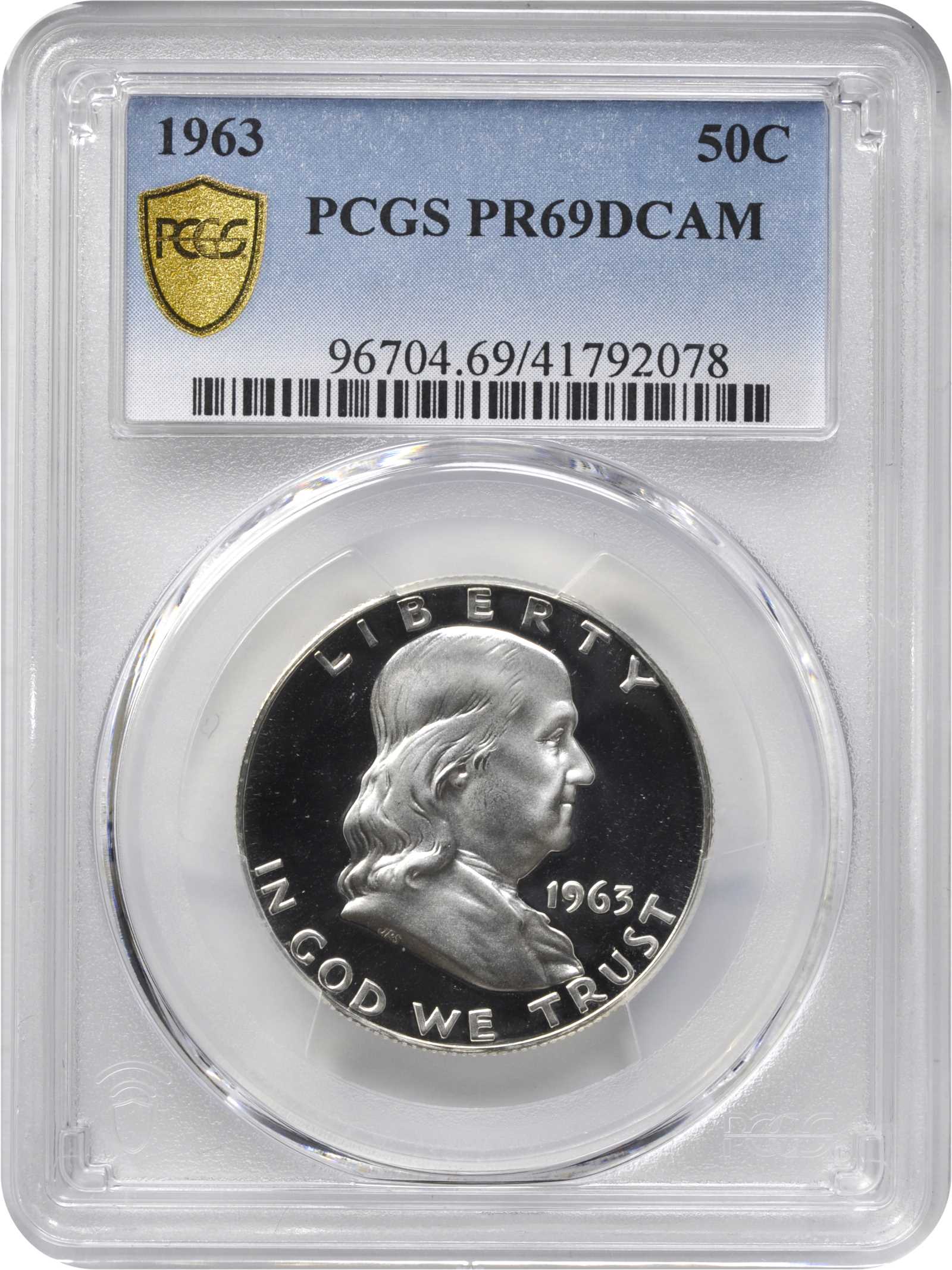 1963 50c PR DCAM PR69 DCAM thumbnail 16