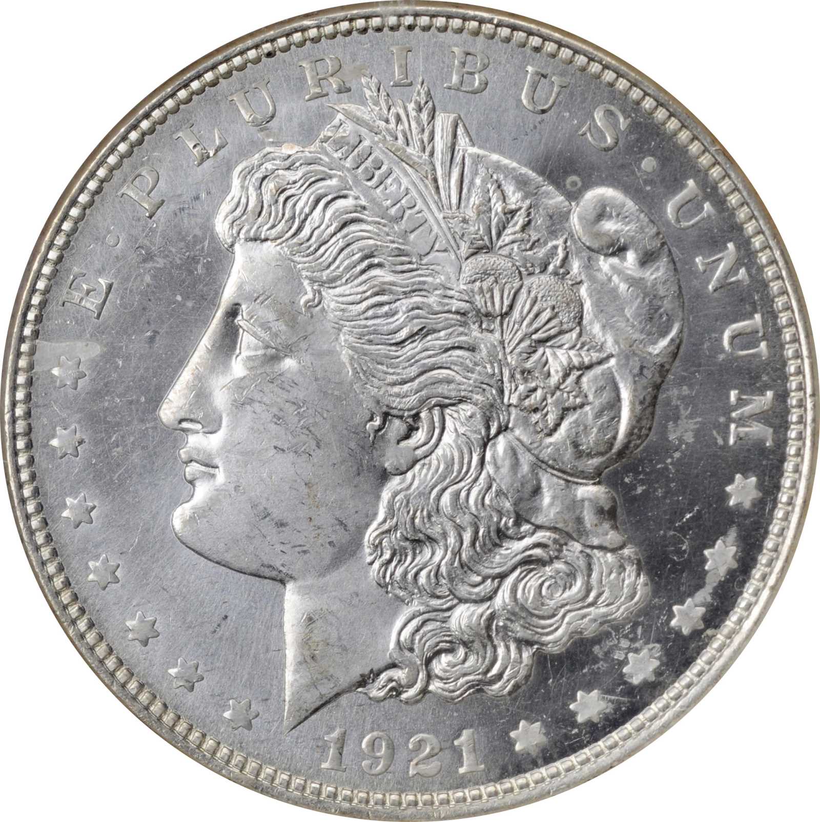 1921 $1  Morgan MS DMPL MS64 DMPL thumbnail 12