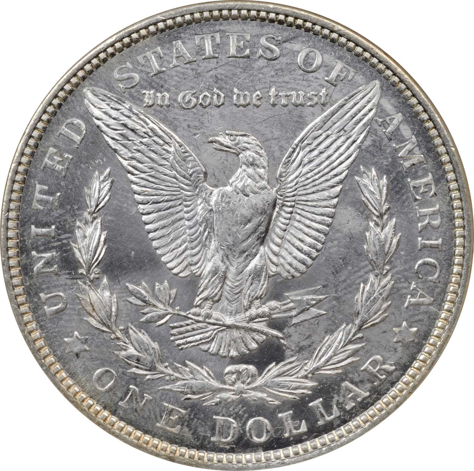 1921 $1  Morgan MS DMPL MS64 DMPL thumbnail 13