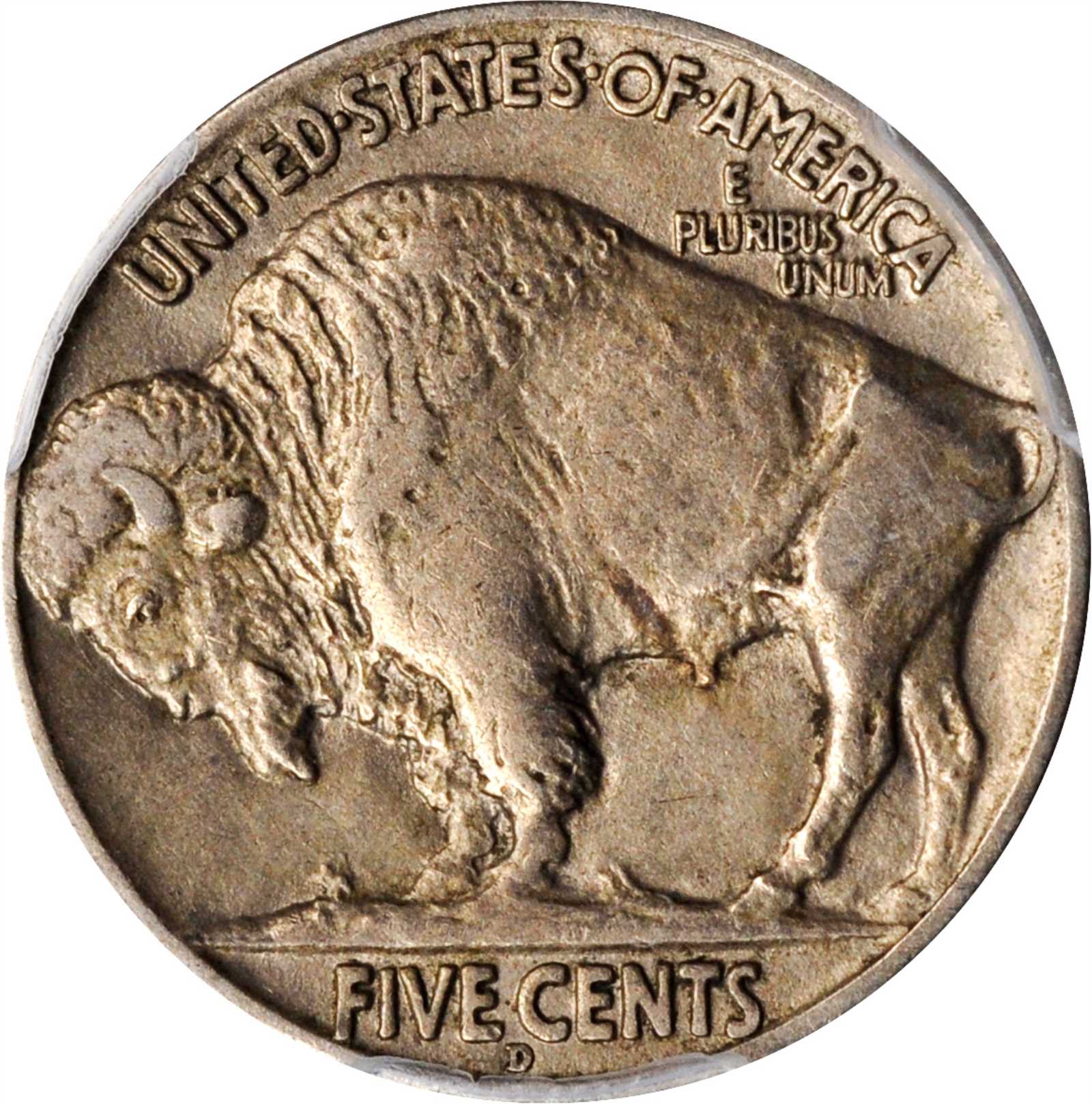 1917-D 5c AU50 CAC thumbnail 2