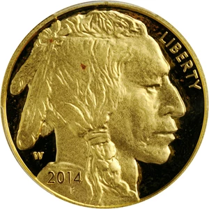image for: 2014-W One-Ounce Gold Buffalo. Proof-69 Deep Cameo (PCGS).