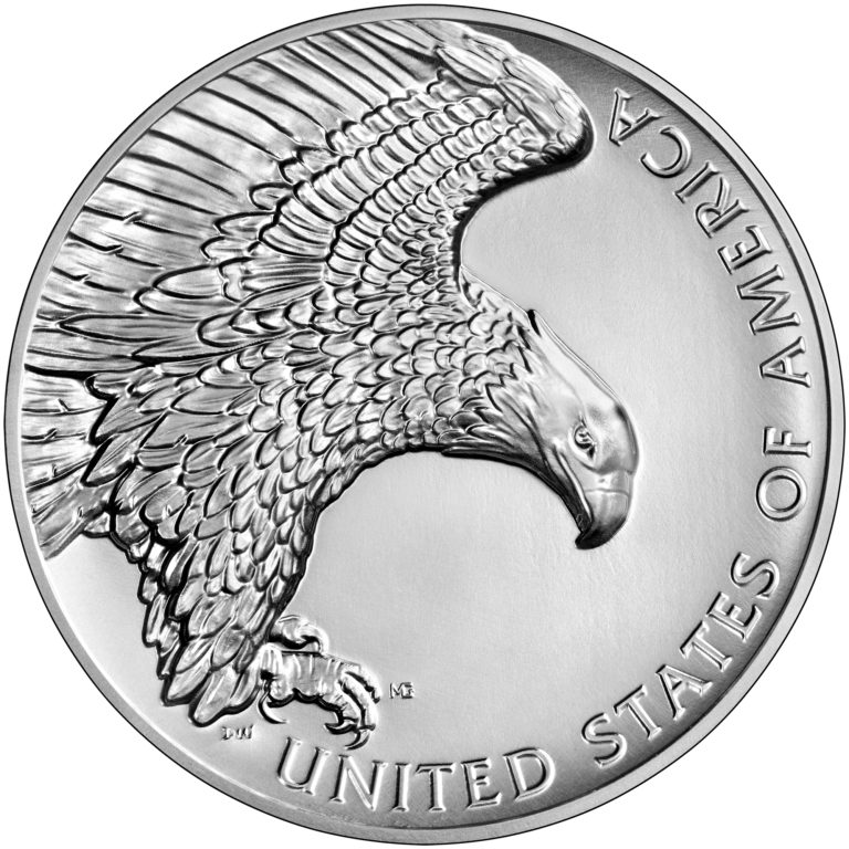 2019 U.S. Mint Medals American Liberty High Relief, 2.5 ounces