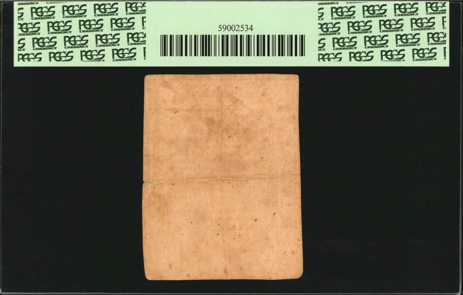 image for: RI-242. Rhode Island. September 5, 1776. $1/8. PCGS Currency Very Fine 20.