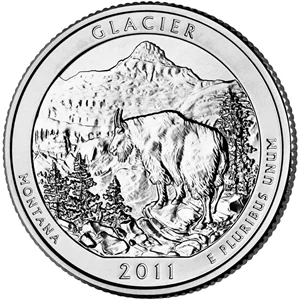 image for: 2011-P Glacier 25c MS (505143)