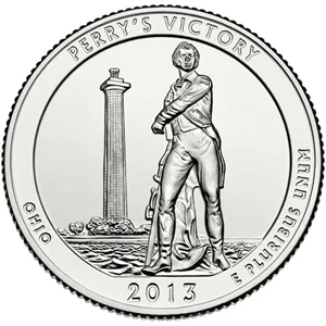 image for: 2013-P Perry's Memorial 25c MS (517194)