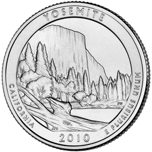 image for: 2010-P Yosemite 25c MS (418817)