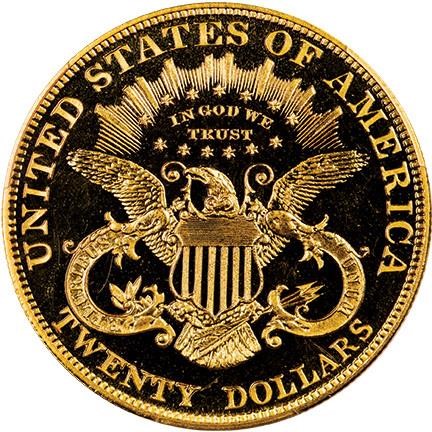 image for: $20 1901 PCGS PR65 CAM