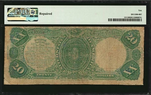 image for: Fr. 131. 1880 $20 Legal Tender Note. PMG Very Good 10.